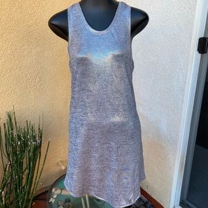H&M Metallic dress